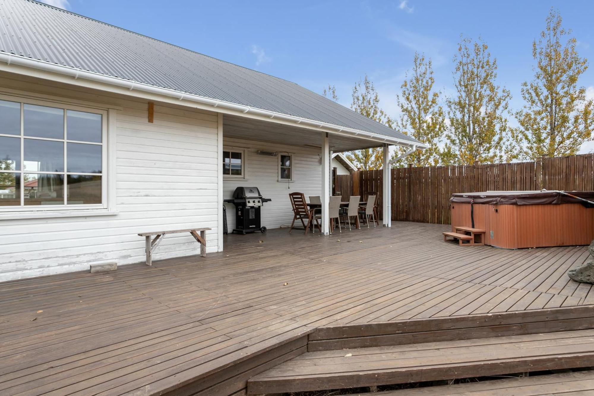 Charming Villa With A Hot Tub, By The Golden Circle Reykholt  Exteriér fotografie